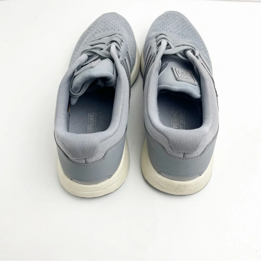 NEW BALANCE Gray Lace Up Running  Tennis Shoes Sneakers Style# WRL24TQ, Size 9